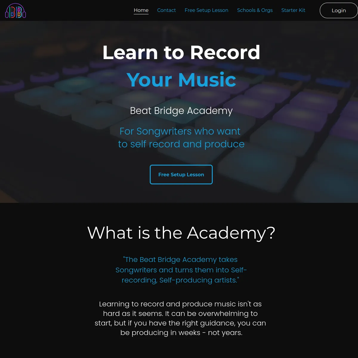 Beat Bridge website